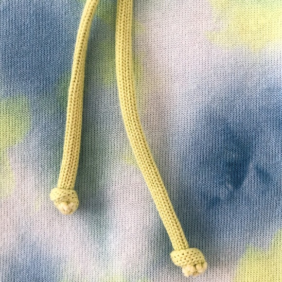 Blue and yellow tie dye Aviator Nation sweatshirt! Size extra small. - Picture 6 of 9